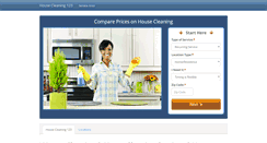 Desktop Screenshot of housecleaning123.com
